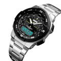 skmei 1370 new arrival men luxury sport stainless steel wrist watch OEM